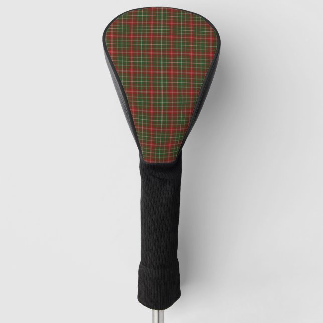 MacDougall Modern Clan Tartan Plaid Pattern Golf Head Cover (Front)