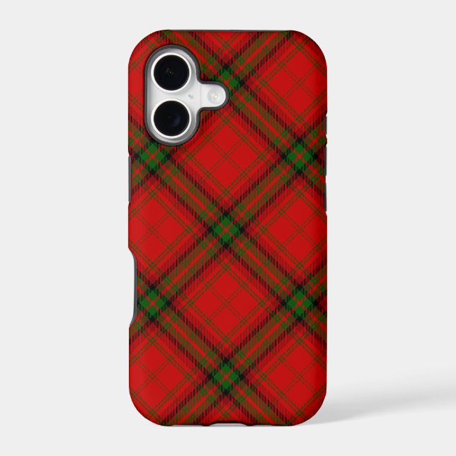 MacDougall tartan red green plaid (Back)