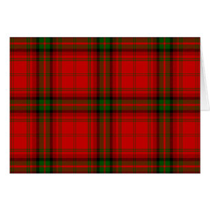 MacDougall tartan red green plaid