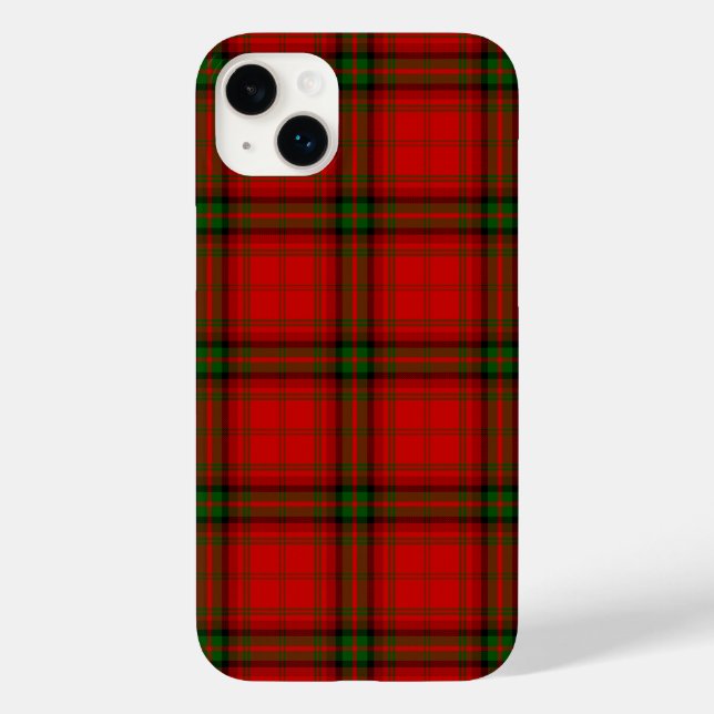 MacDougall tartan red green plaid Case-Mate iPhone Case (Back)