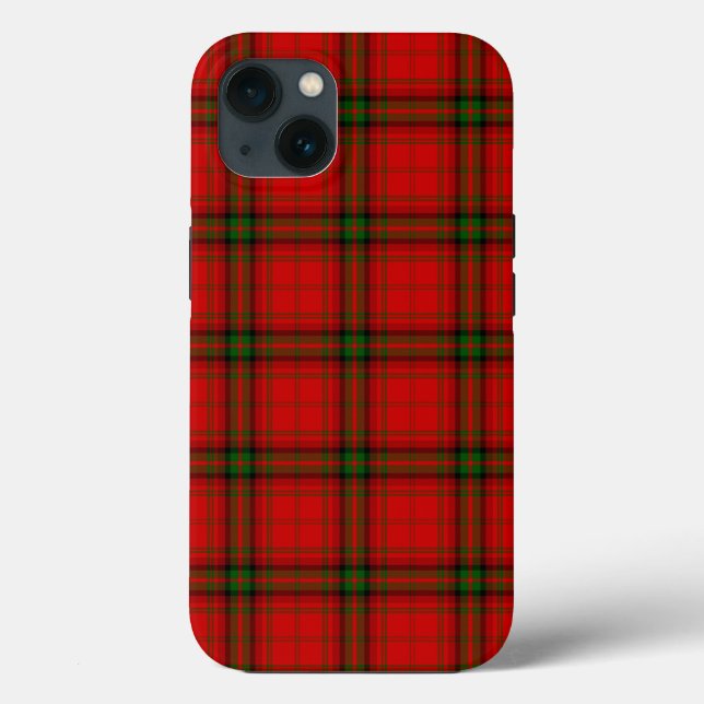 MacDougall tartan red green plaid Case-Mate iPhone Case (Back)