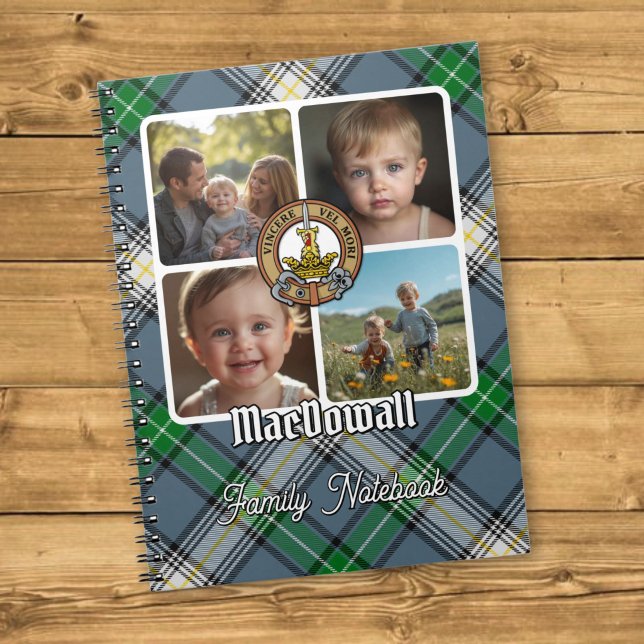MacDowall Family Photo Collage Notebook (Creator Uploaded)