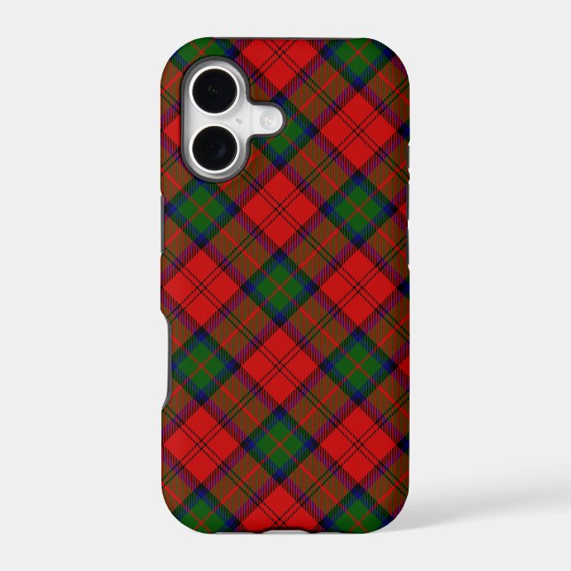 MacDuff tartan red green plaid (Back)