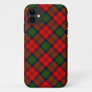 MacDuff tartan red green plaid iPhone 11 Case