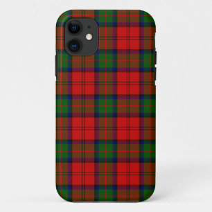MacDuff tartan red green plaid iPhone 11 Case