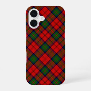 MacDuff tartan red green plaid iPhone 16 Case