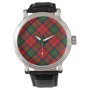 MacDuff tartan red green plaid Watch