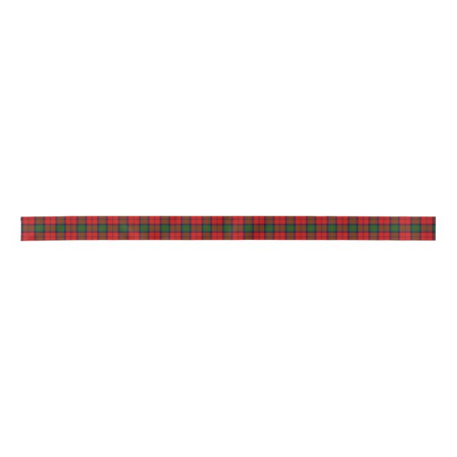 MacDuff Tartan Ribbon Satin Ribbon (Front)