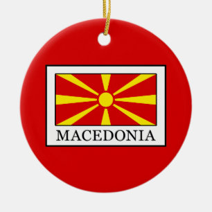 Macedonia Ceramic Ornament