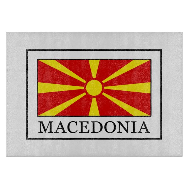 Macedonia Cutting Board (Front)