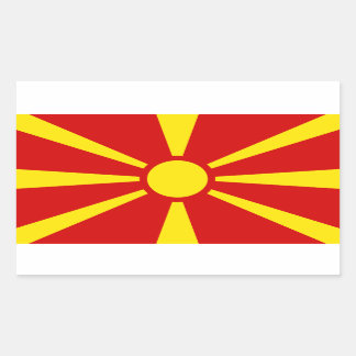 Macedonia Flag Sticker