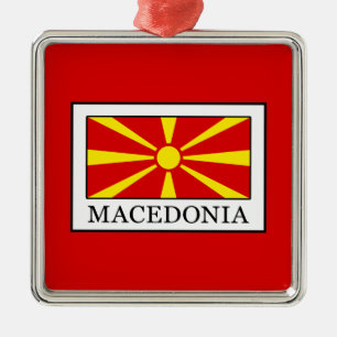 Macedonia Metal Tree Decoration