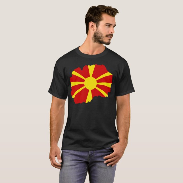 Macedonia Nation T-Shirt (Front Full)