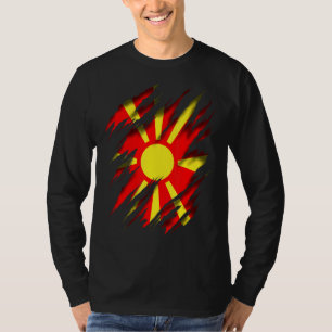 Macedonia North Macedonian Flag North Macedonia T-Shirt