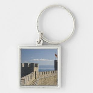 MACEDONIA, Ohrid. Car Samoil's Castle - Castle 2 Key Ring