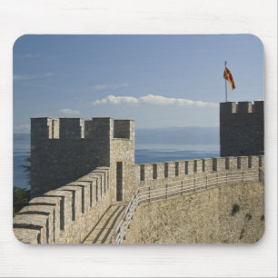 MACEDONIA, Ohrid. Car Samoil's Castle - Castle 2 Mouse Pad