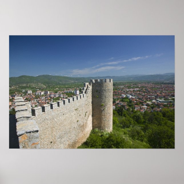 MACEDONIA, Ohrid. Car Samoil's Castle / Poster (Front)