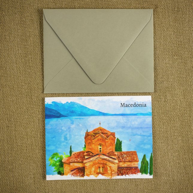 Macedonia Panorama Travel Postcard (Macedonia Panorama Travel Postcard)