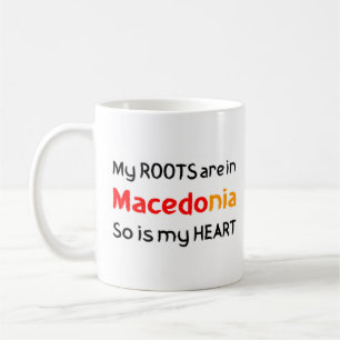 macedonia roots coffee mug