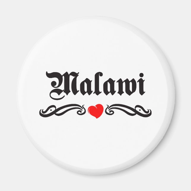 Macedonia Tattoo Style Magnet (Front)