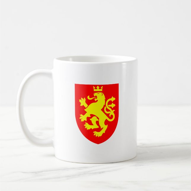 Macedonian Lion Coffee Mug (Left)