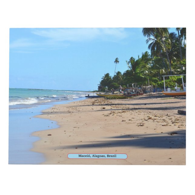 Maceió, Alagoas, Brazil Notepad (Front)