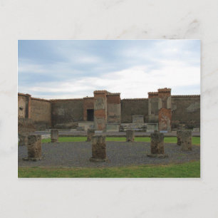 Macellum (Markets) in Ancient Pompeii Postcard