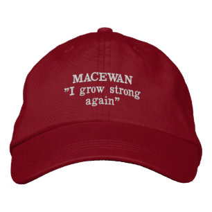 MacEwan/MacEwen Clan Motto Embroidered Hat