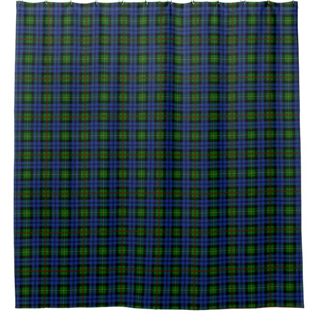MacEwan Tartan Shower Curtain (Front)