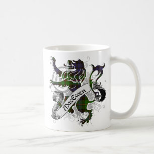 MacEwen Tartan Lion Coffee Mug