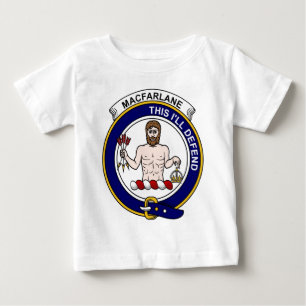 MacFarlane Clan Badge Baby T-Shirt