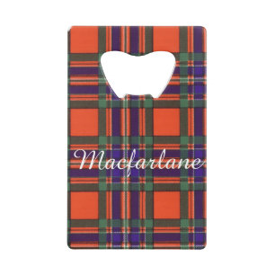Macfarlane clan Plaid Scottish tartan