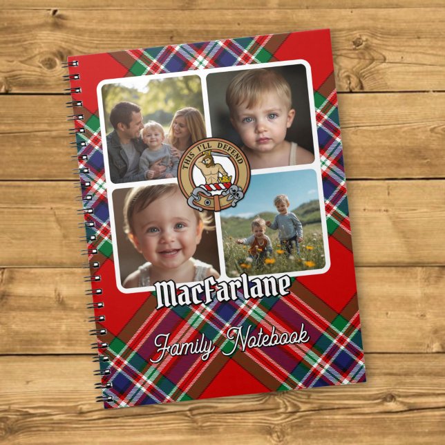 MacFarlane Family Photo Collage Notebook (Creator Uploaded)