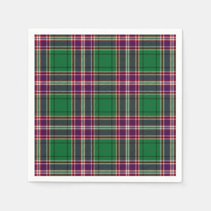 MacFarlane Hunting Tartan Print Napkin