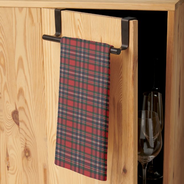 MacFarlane Modern Original Scottish Tartan Tea Towel (Thirds Fold)
