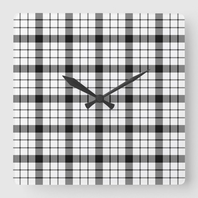 MacFarlane Square Wall Clock (Front)