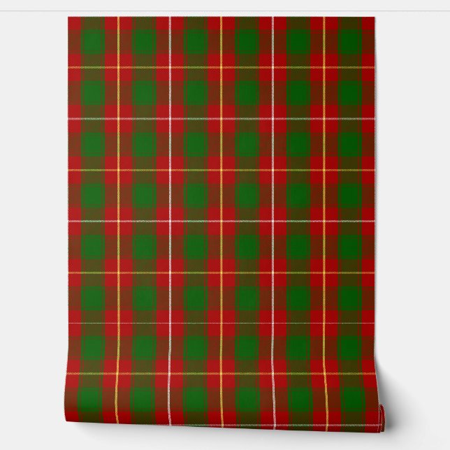 MacFie Tartan Plaid Scottish Clan Wallpaper (Unrolling)