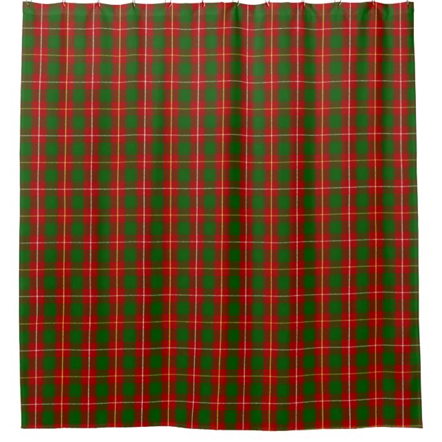 MacFie Tartan Shower Curtain (Front)