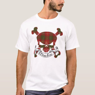 MacFie Tartan Skull T-Shirt