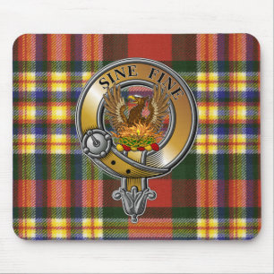 MacGill Tartan & Badge Mouse Pad
