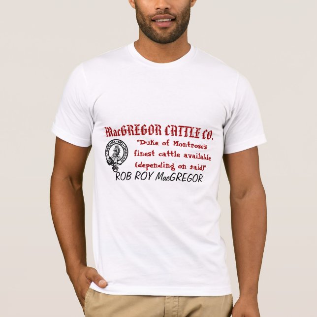 MacGREGOR CATTLE CO 2 T-Shirt (Front)