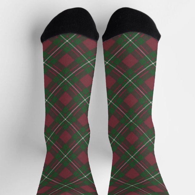MacGregor Hunting Ancient Original Scottish Tartan Socks (Top)