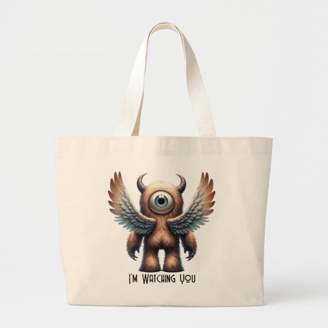 MacGregor - One-eyed Monster - Custom Tote Bag (Front)