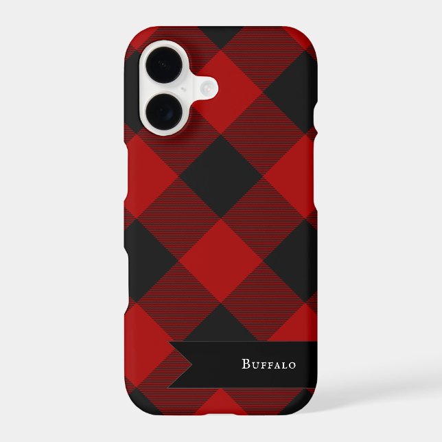 MacGregor | Rob Roy | Buffalo Plaid Red Tartan (Back)