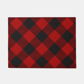 MacGregor | Rob Roy | Buffalo Plaid Red Tartan Doormat