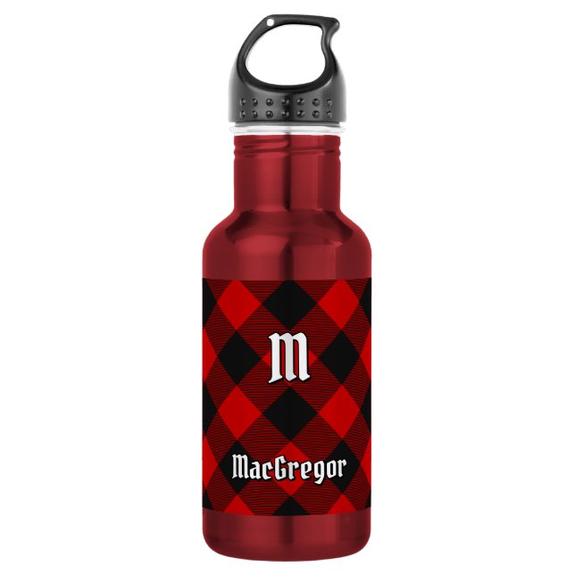 MacGregor Rob Roy Tartan 532 Ml Water Bottle (Front)