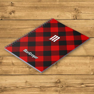 MacGregor Rob Roy Tartan Notebook