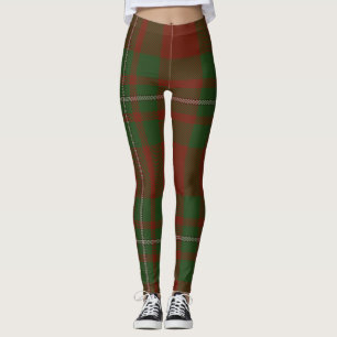 MacGregor Tartan Clan Plaid Leggings