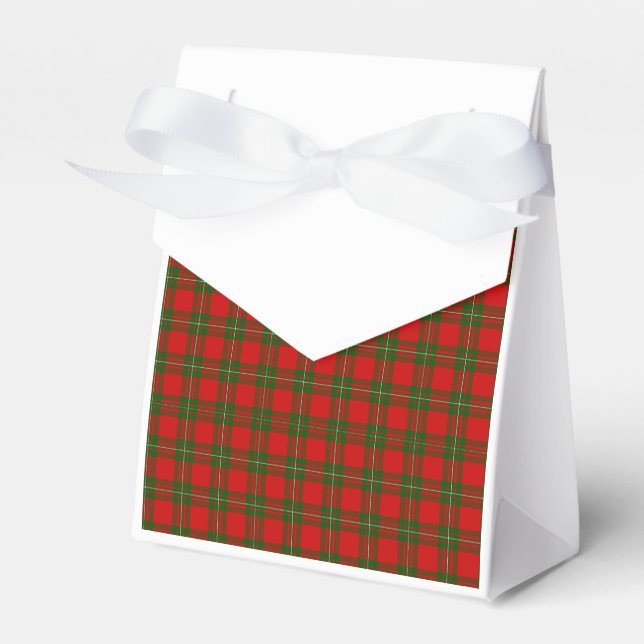 MacGregor Tartan Favour Box (Front Side)
