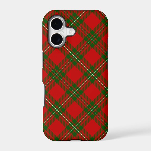 MacGregor tartan red green plaid (Back)